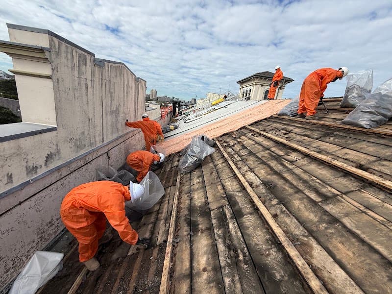Tatracon Group asbestos removal work in Freshwater