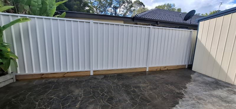 Taylord Fencing and Yard Design fencing work in Marcoola