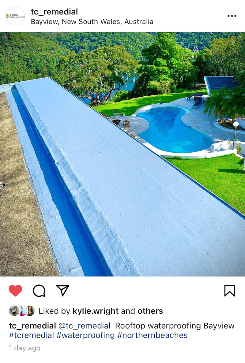 TC Remedial And Waterproofing waterproofing work in Dee Why