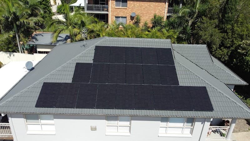 Telford Electrical Solutions solar panel installation work in Belmont