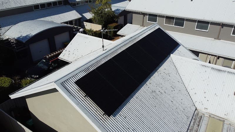 Telford Electrical Solutions solar panel installation work in Belmont