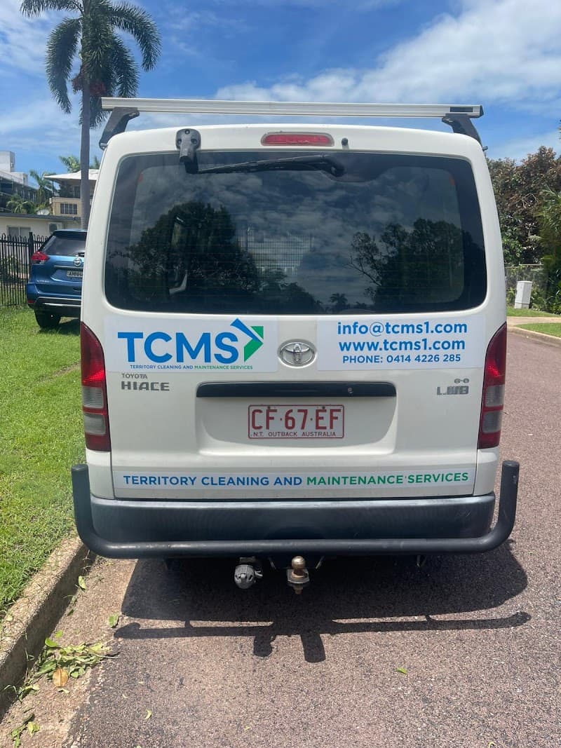 Territory Cleaning and Maintenance (TCMS) pressure washing work in Darwin City