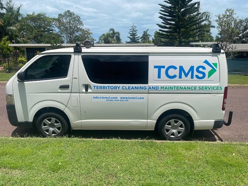 Territory Cleaning and Maintenance (TCMS) pressure washing work in Darwin City
