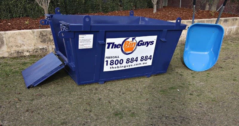 The Bin Guys rubbish removal work in Landsdale