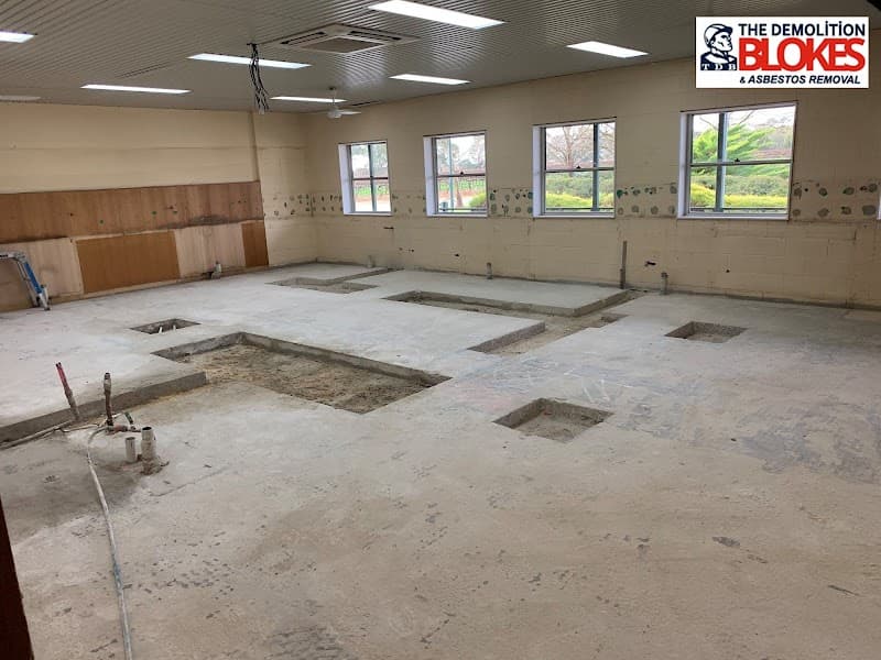 The Demolition Blokes asbestos removal work in Wayville