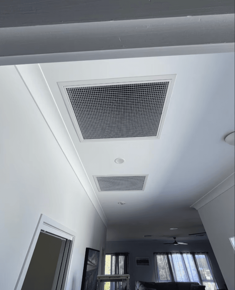 The Experts Oz Pty Ltd air conditioning work in Ormeau