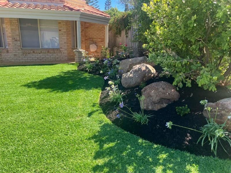 The Garden Makers Landscaping Perth gardening work in Iluka