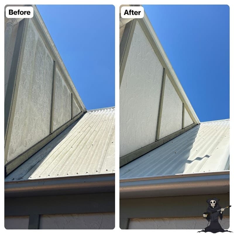 The Grime Reaper Pressure Cleaning pressure washing work in Shailer Park