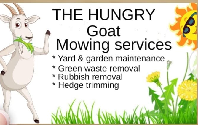 The hungry goat mowing services gardening work in Kepnock
