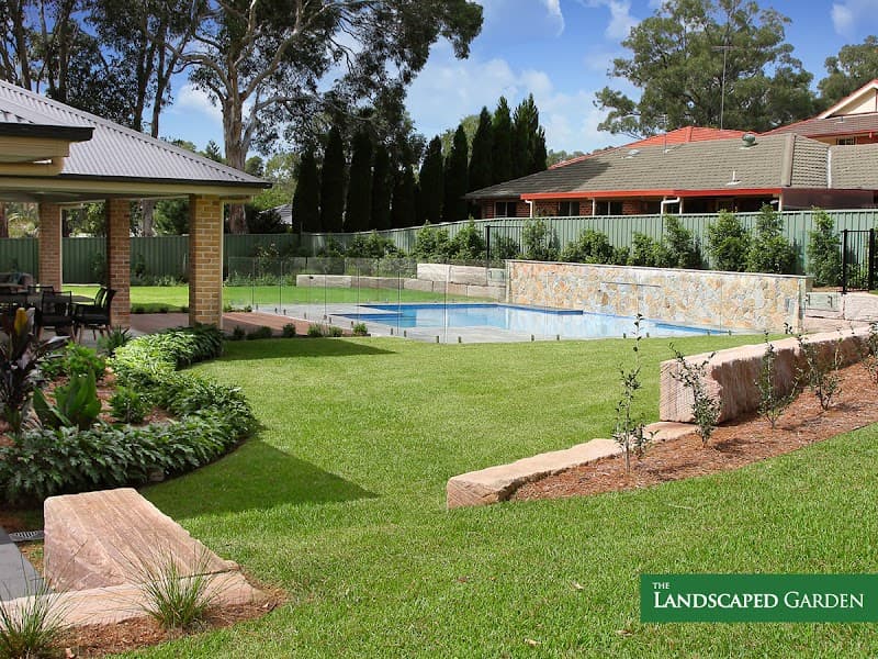 The Landscaped Garden landscaping work in Blaxland