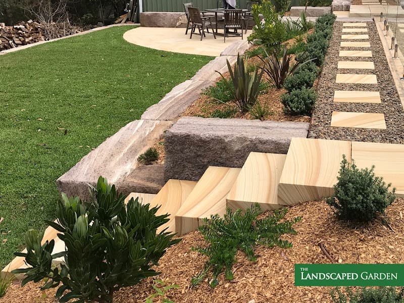 The Landscaped Garden landscaping work in Blaxland
