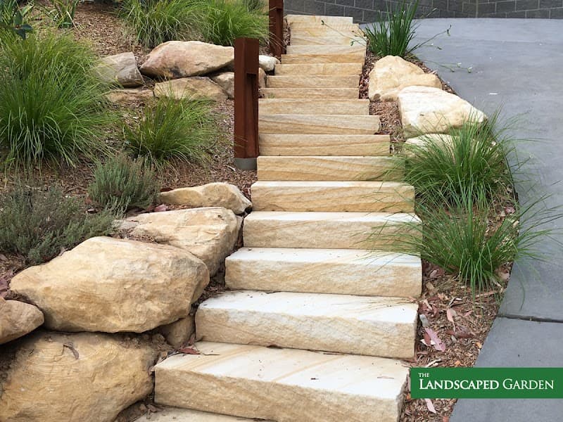 The Landscaped Garden landscaping work in Blaxland
