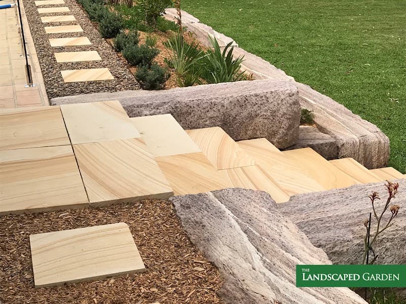 The Landscaped Garden landscaping work in Blaxland