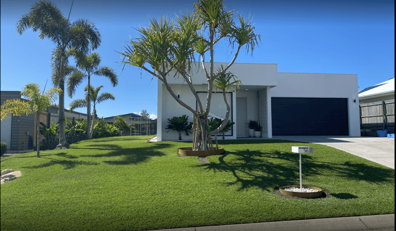 The Lawnfeed Company lawn care work in Buderim
