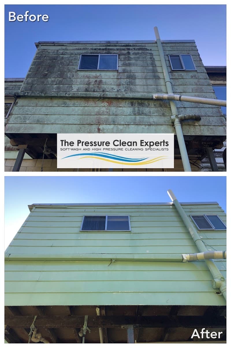 The Pressure Clean Experts pressure washing work in Maroochydore