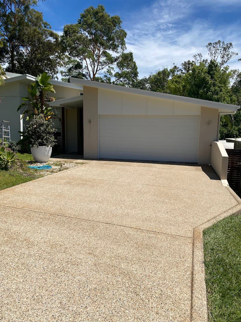 The Pressure Cleaner Sunshine Coast QLD pressure washing work in Mount Coolum