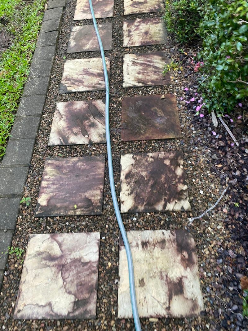 The Pressure Cleaner Sunshine Coast QLD pressure washing work in Mount Coolum