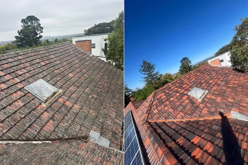 The Roof Guys Melbourne gutter cleaning work in Brunswick