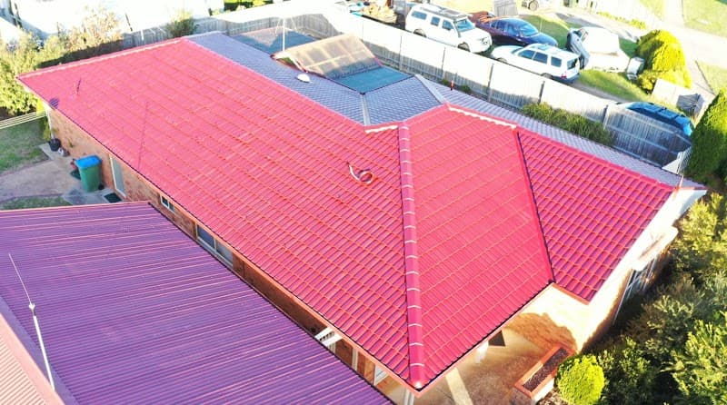 The Roof Reviver roofing work in Langwarrin