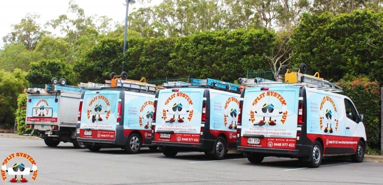 The Split System Guy air conditioning work in Molendinar