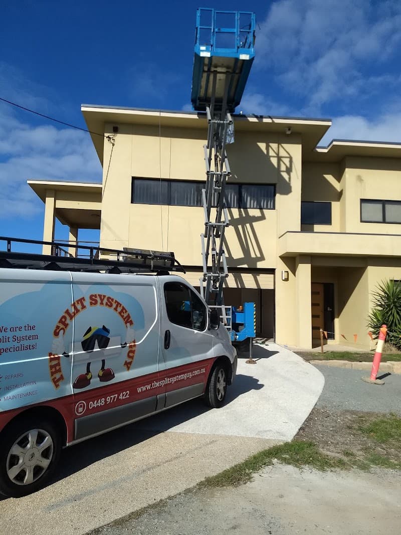 The Split System Guy air conditioning work in Molendinar