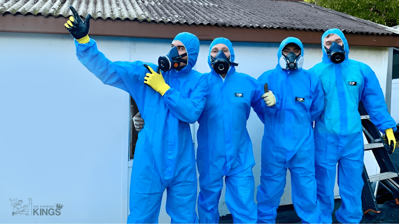 The Strip Out Kings Group asbestos removal work in Kirrawee