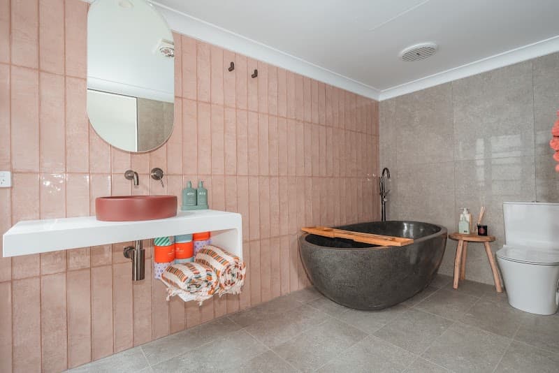 The Tiling Company bathroom renovation work in Lake Cathie