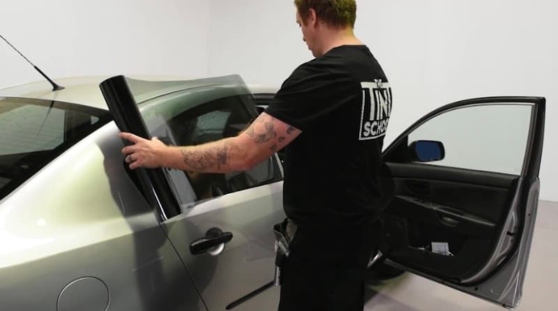 The Tint School by XPEL window tinting work in Penrith