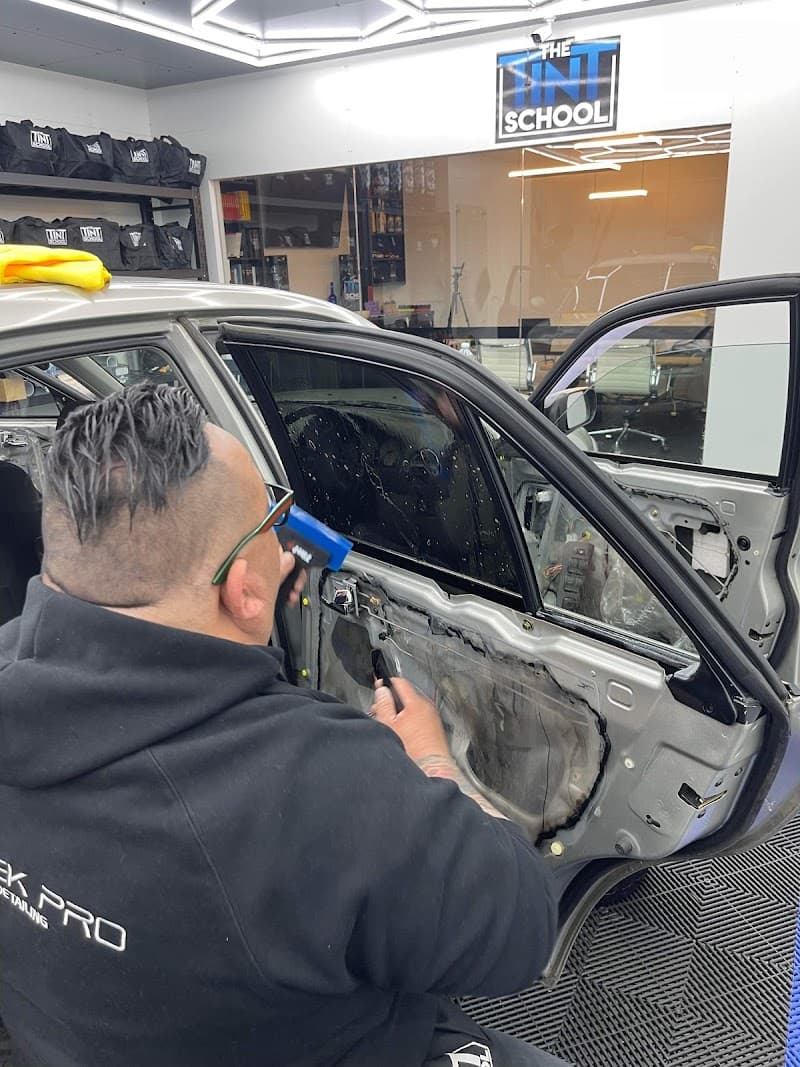 The Tint School by XPEL window tinting work in Penrith