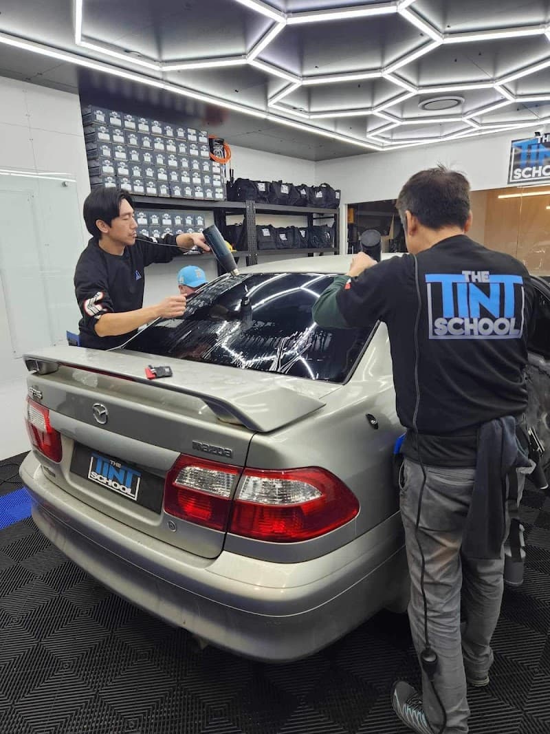 The Tint School by XPEL window tinting work in Penrith