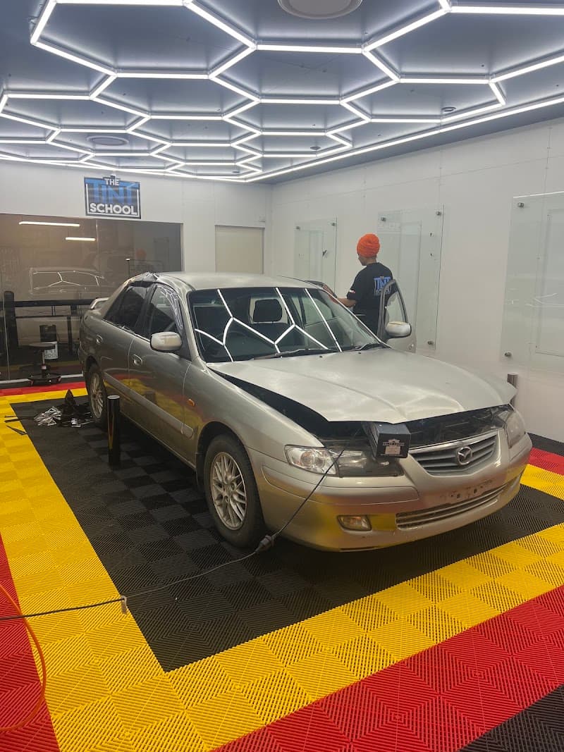 The Tint School by XPEL window tinting work in Penrith