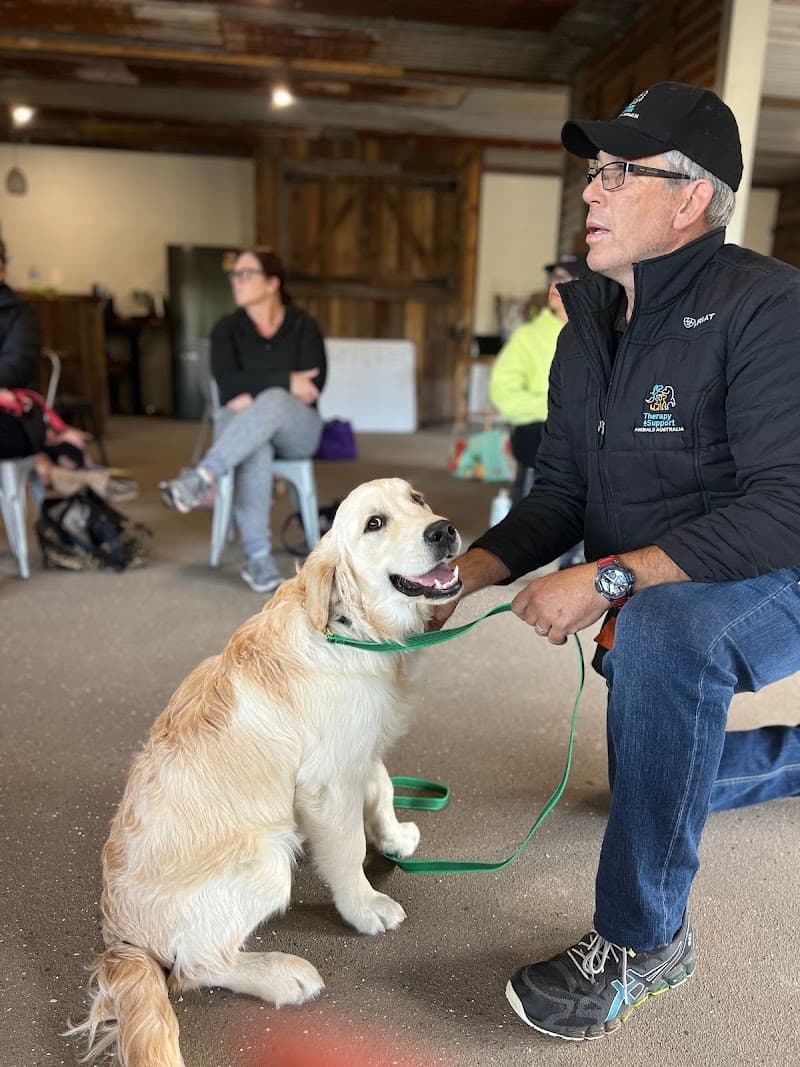 Therapy and Support Animals Australia dog training work in Yugar