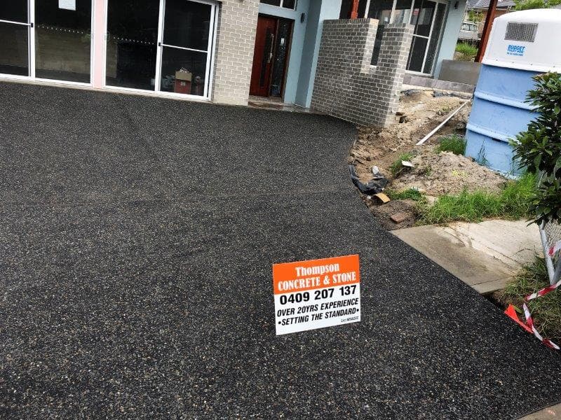 Thompson Concrete & Stone concreting work in Charlestown