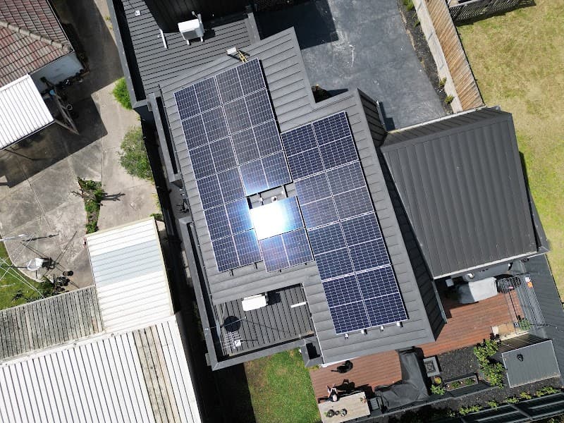 Thompson Solar Solutions/Thompson Electrical Solutions solar panel installation work in Mornington