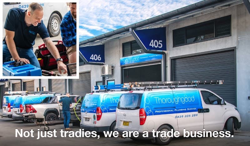 Thoroughgood Professional Plumbing Services plumber work in Lisarow