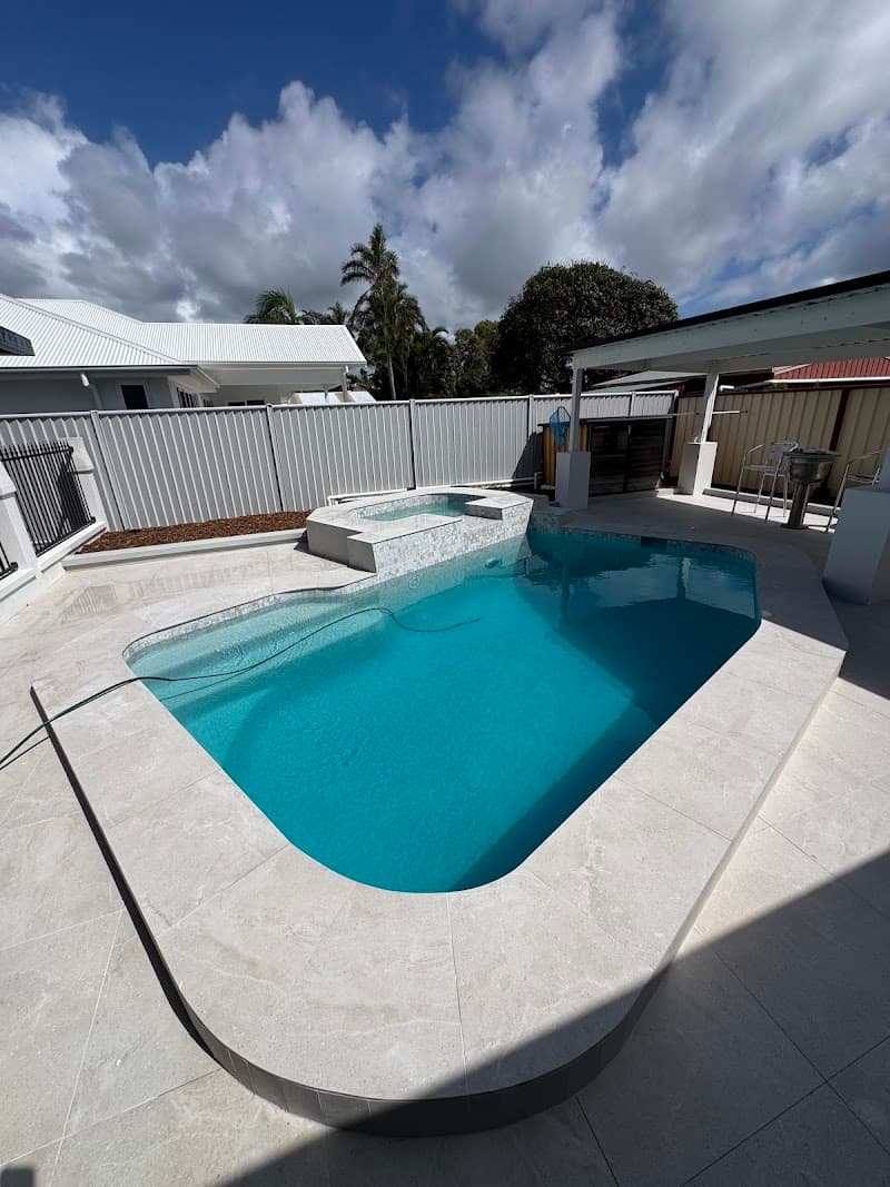 Tide Pools and Landscapes pool builder work in Buddina