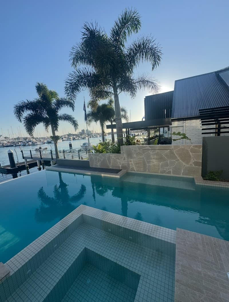 Tide Pools and Landscapes pool builder work in Buddina
