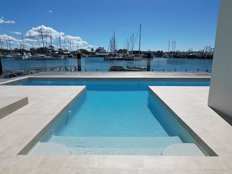 Tide Pools and Landscapes pool builder work in Buddina