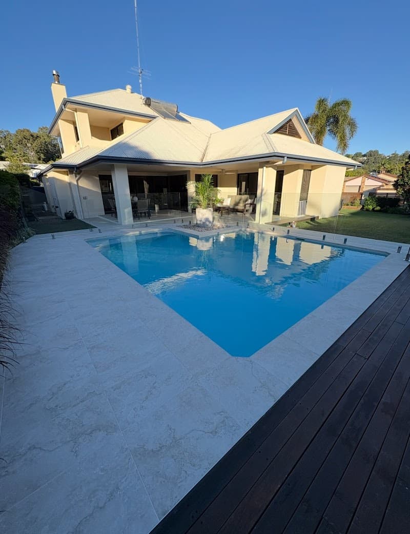 Tide Pools and Landscapes pool builder work in Buddina