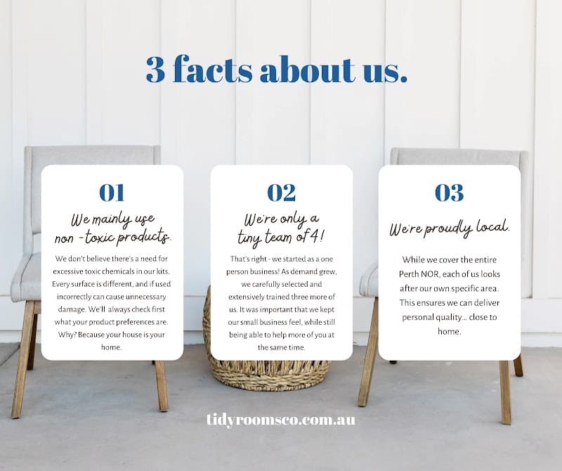 Tidy Rooms Co. cleaning work in Joondalup
