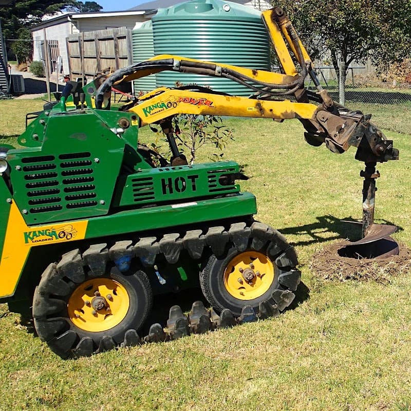 Tight Access Mini Diggers demolition work in Mornington