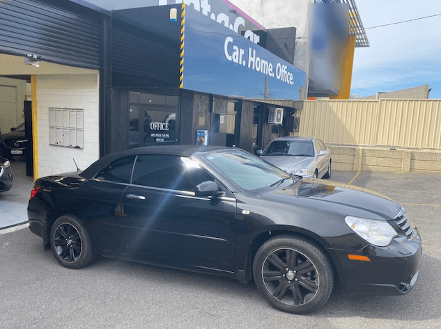 Tint a Car Osborne Park & Perth City window tinting work in Osborne Park