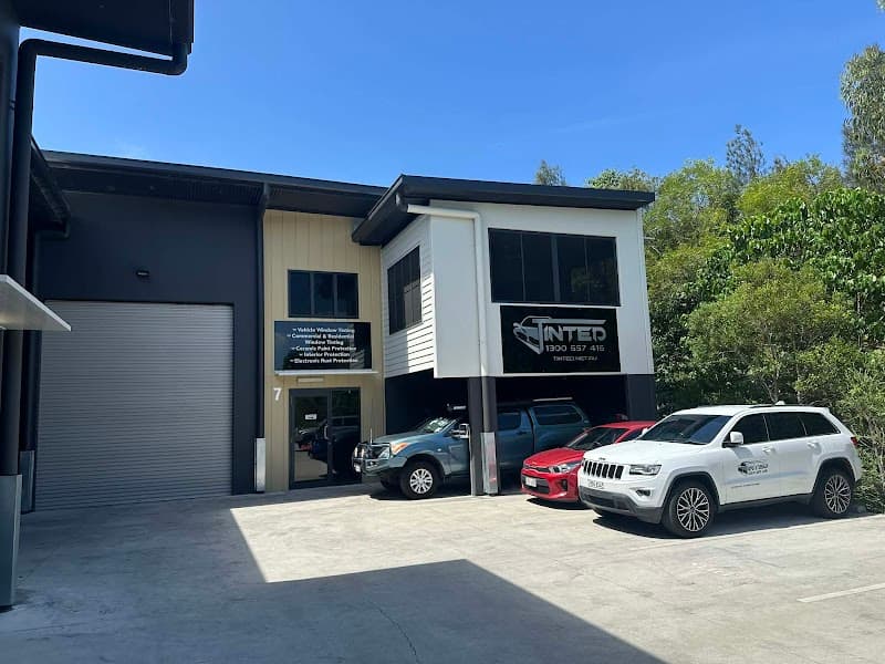 Tinted window tinting work in Maroochydore