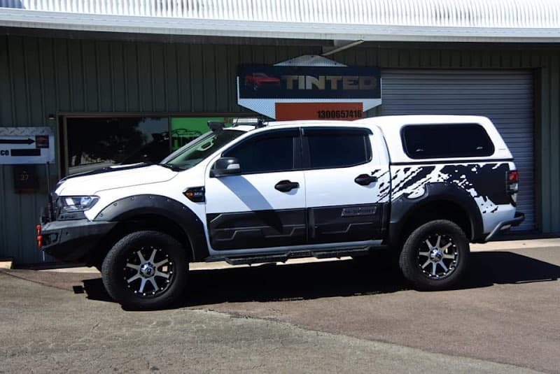 Tinted window tinting work in Maroochydore