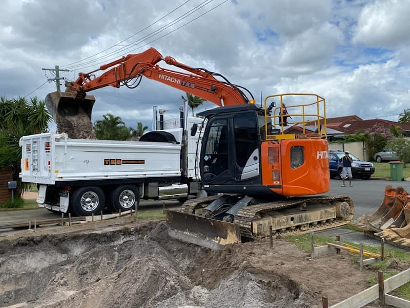 TKN Earthworks Group asbestos removal work in Merrimac