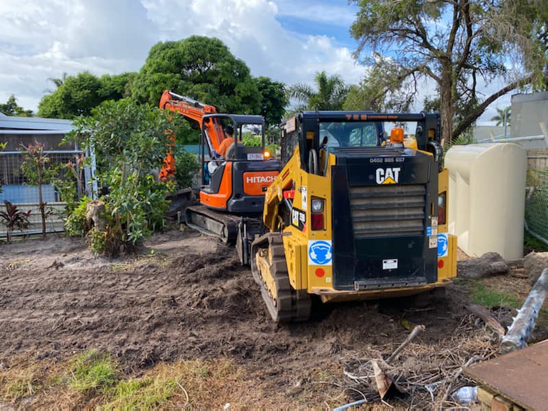 TKN Earthworks Group asbestos removal work in Merrimac