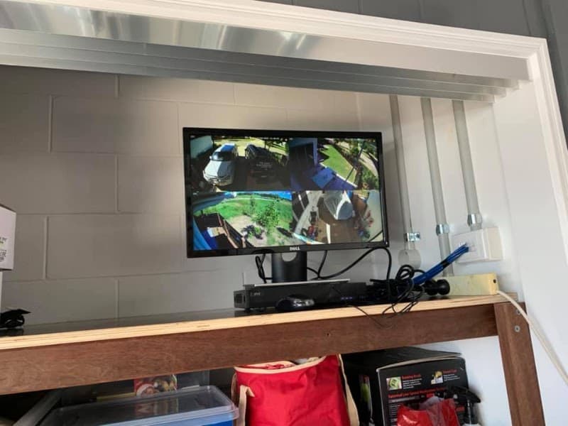 T.N Locke Communications security & cctv work in Kirwan