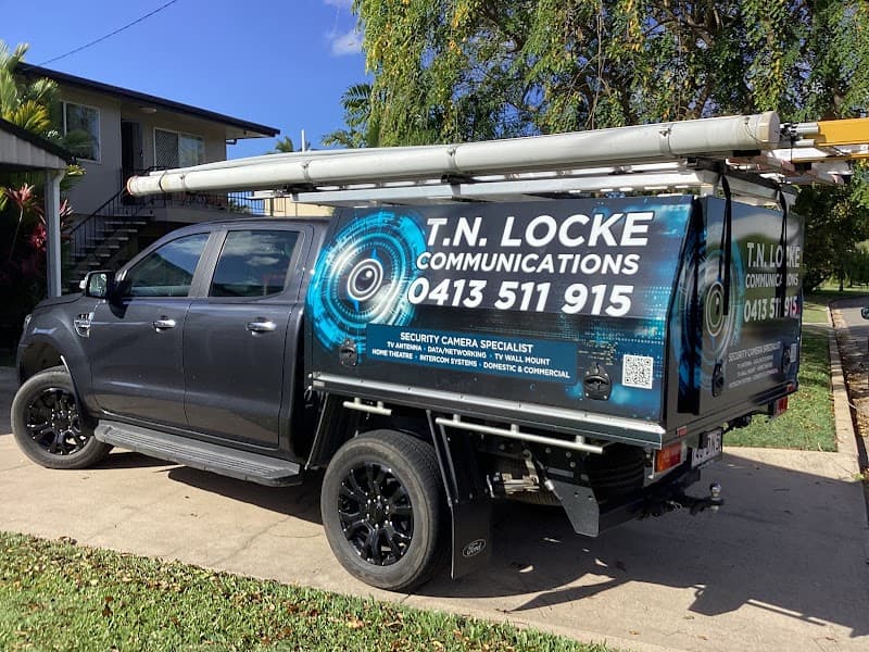T.N Locke Communications security & cctv work in Kirwan