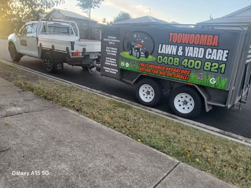 Toowoomba Lawn and Yard Care landscaping work in Glenvale