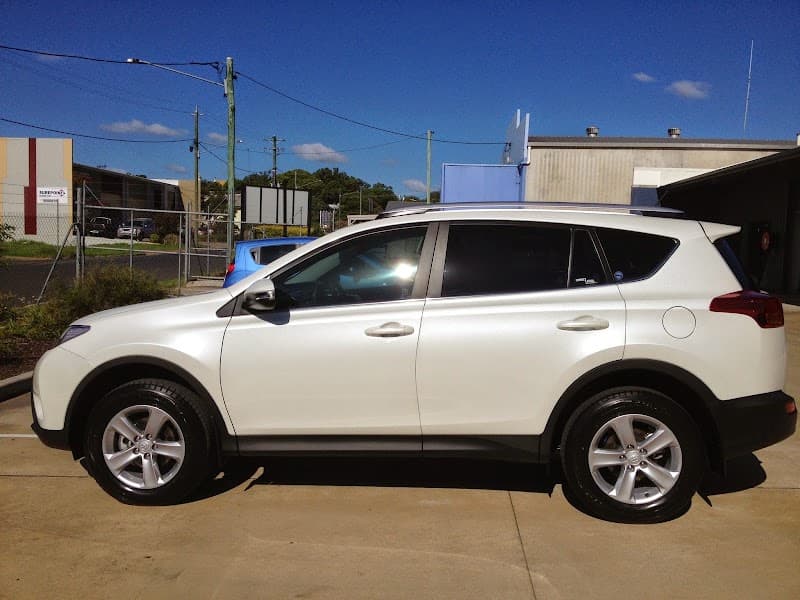 Toowoomba Ming Centre window tinting work in South Toowoomba